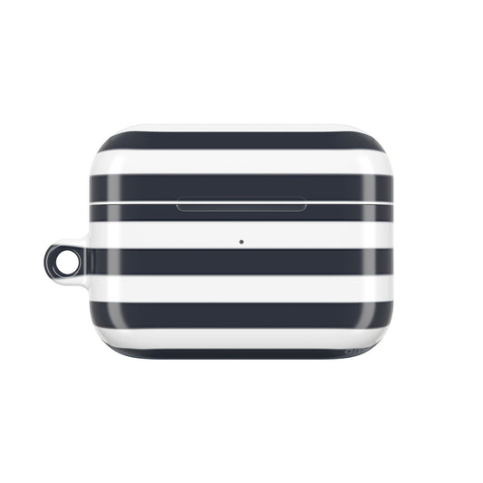 Stylish AirPod Case - Chic Striped Design, Protective Cover for Wireless Earbuds, Perfect Gift for Music Lovers, Trendy Accessory