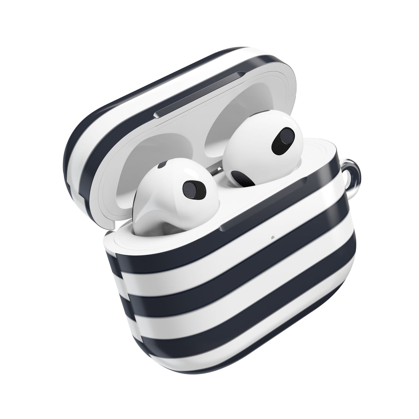 Stylish AirPod Case - Chic Striped Design, Protective Cover for Wireless Earbuds, Perfect Gift for Music Lovers, Trendy Accessory