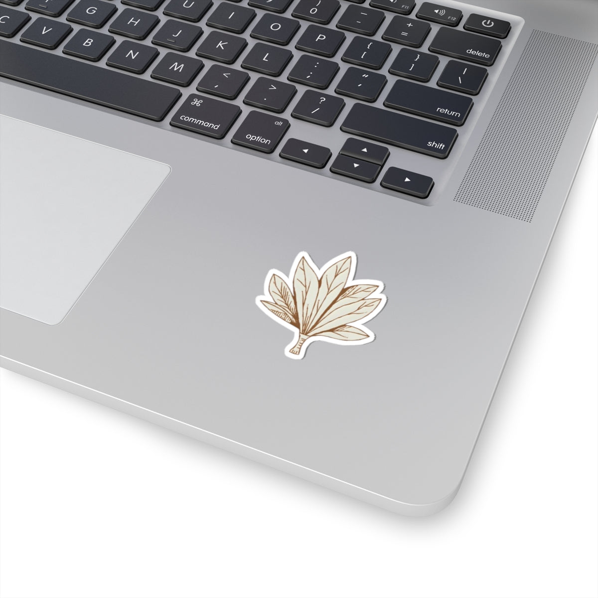 Botanical Kiss-Cut Stickers, Leaf Design Decals for Laptops, Scrapbooking, Nature Lovers, Gift for Gardeners, Eco-Friendly Planner Decor