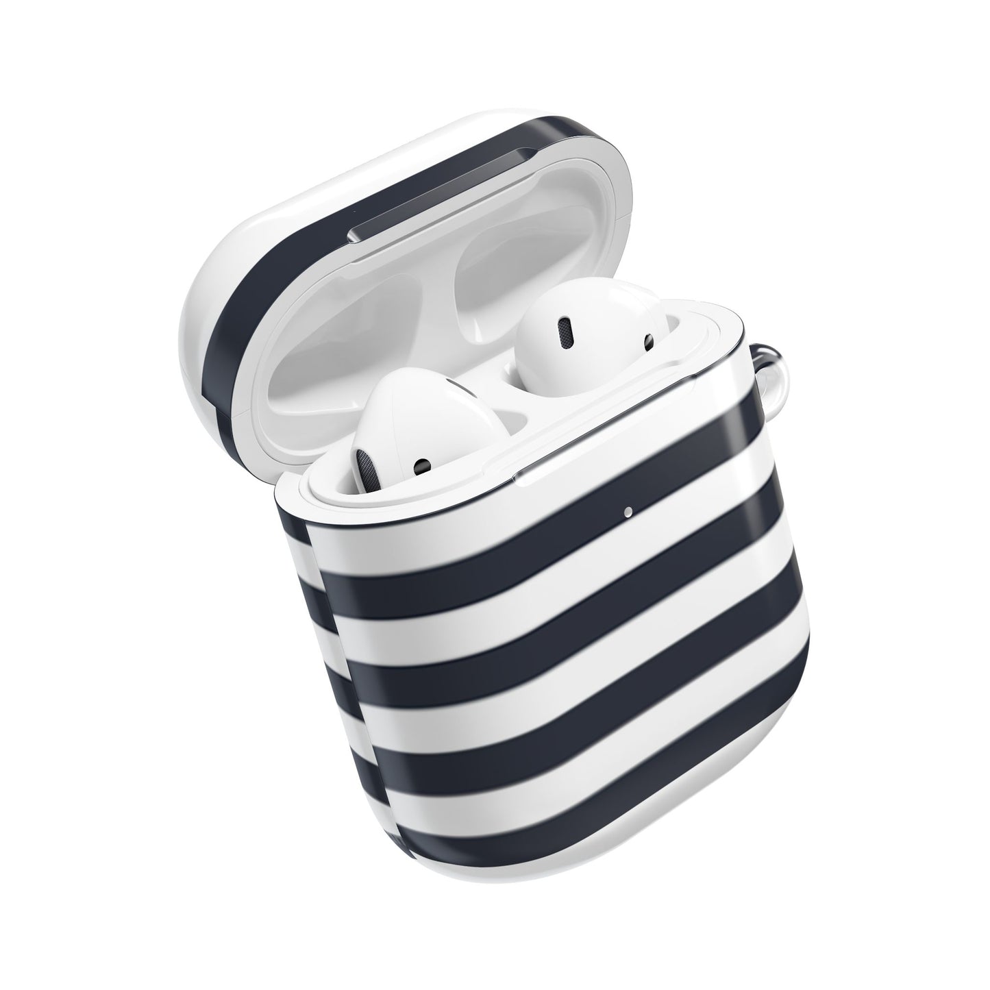 Stylish AirPod Case - Chic Striped Design, Protective Cover for Wireless Earbuds, Perfect Gift for Music Lovers, Trendy Accessory
