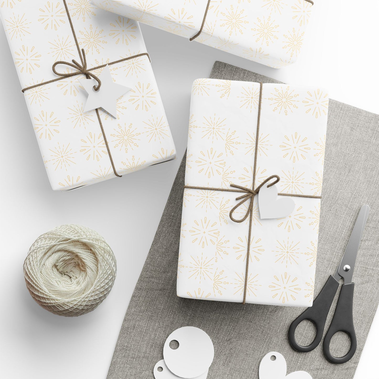 Elegant Holiday Wrapping Paper, Gift Wrap for Christmas, Birthday, Eco-Friendly Packaging, Unique Present Wrapping, Vintage Style Design