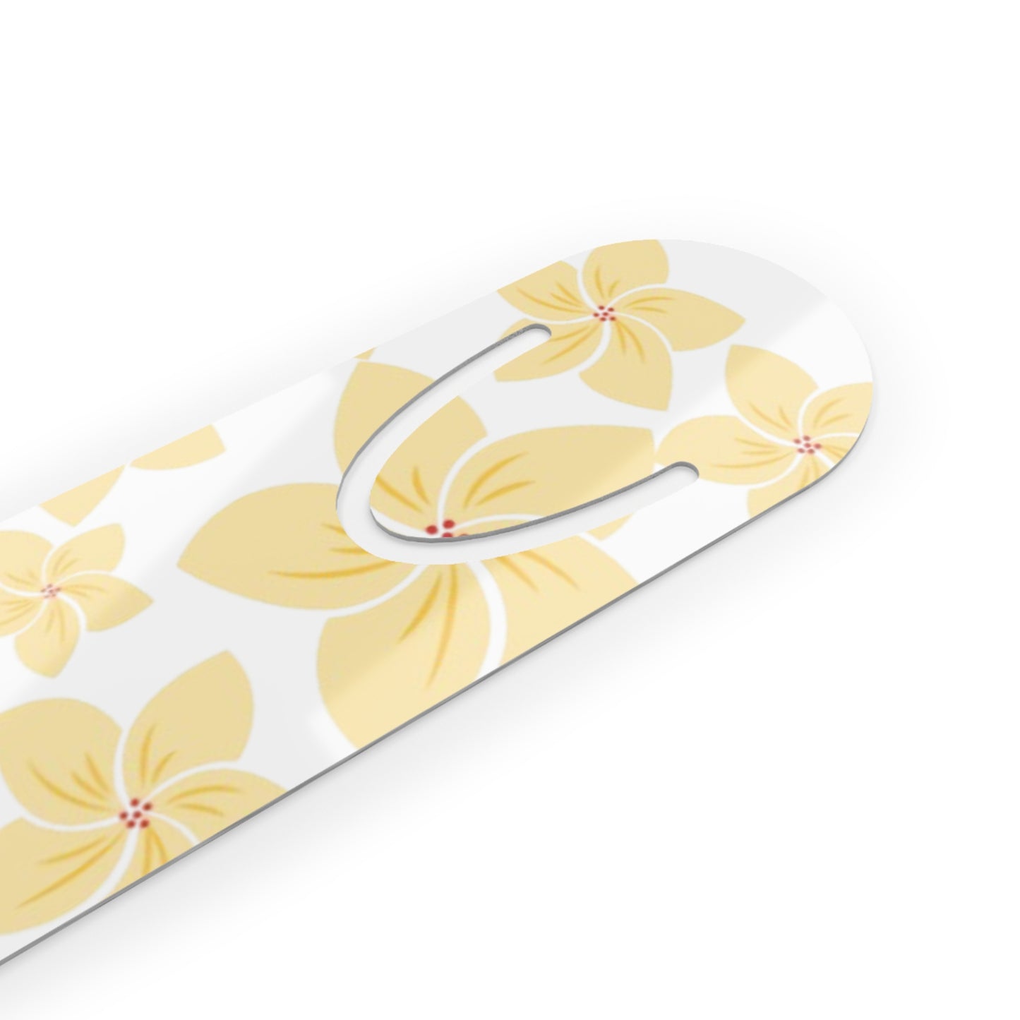 Floral Bookmark, Yellow Flower Bookmark, Artisan Book Mark, Reading Accessory, Gift for Book Lovers, Bookish Decor