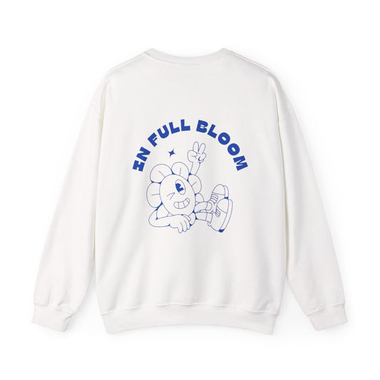 Unisex Heavy Blend Sweatshirt - In Full Bloom, Cozy Crewneck for Spring, Gift for Garden Lovers, Trendy Casual Outfit, Comfortable Layering