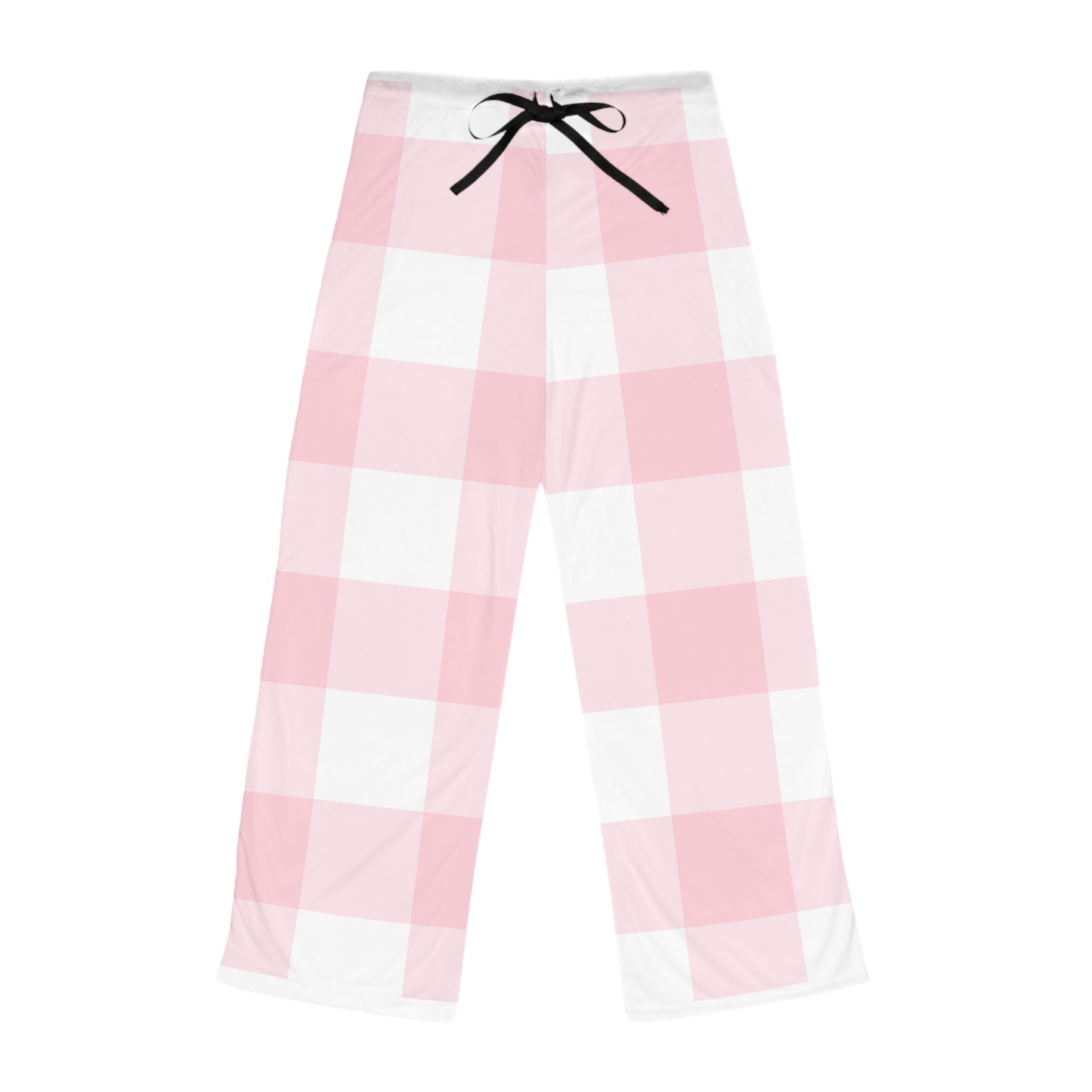 Cozy Pink Checkered Women's Pajama Pants | Relaxing Loungewear for Home, Casual Sleepwear, Great for Gifting!