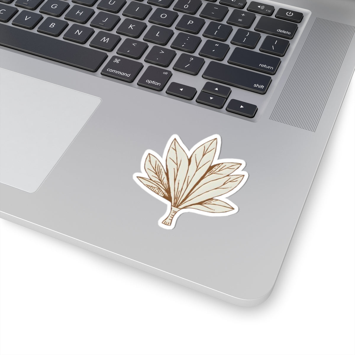 Botanical Kiss-Cut Stickers, Leaf Design Decals for Laptops, Scrapbooking, Nature Lovers, Gift for Gardeners, Eco-Friendly Planner Decor
