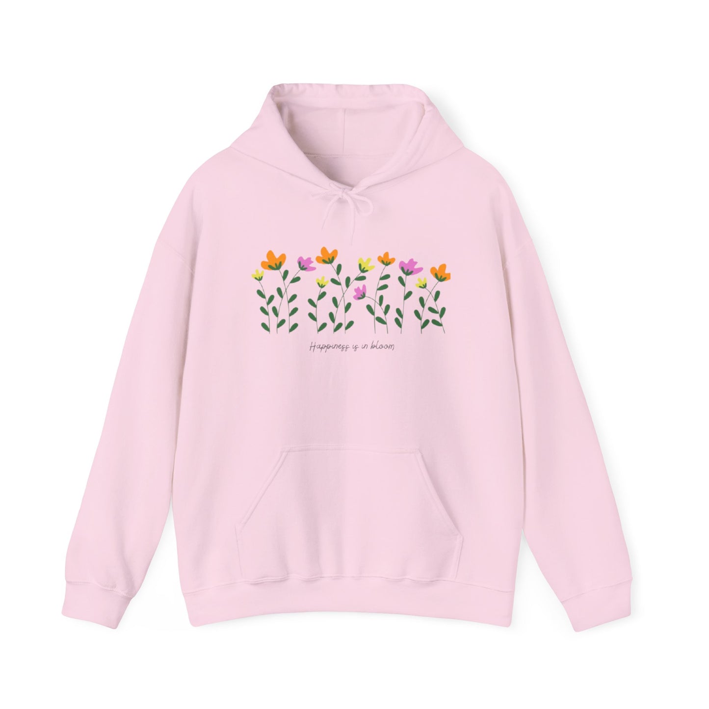 Floral Spring Hoodie, Cozy Unisex Pullover, Flower Sweatshirt, Perfect for Gift, Nature Lover Hooded Sweatshirt, Warm Spring Apparel
