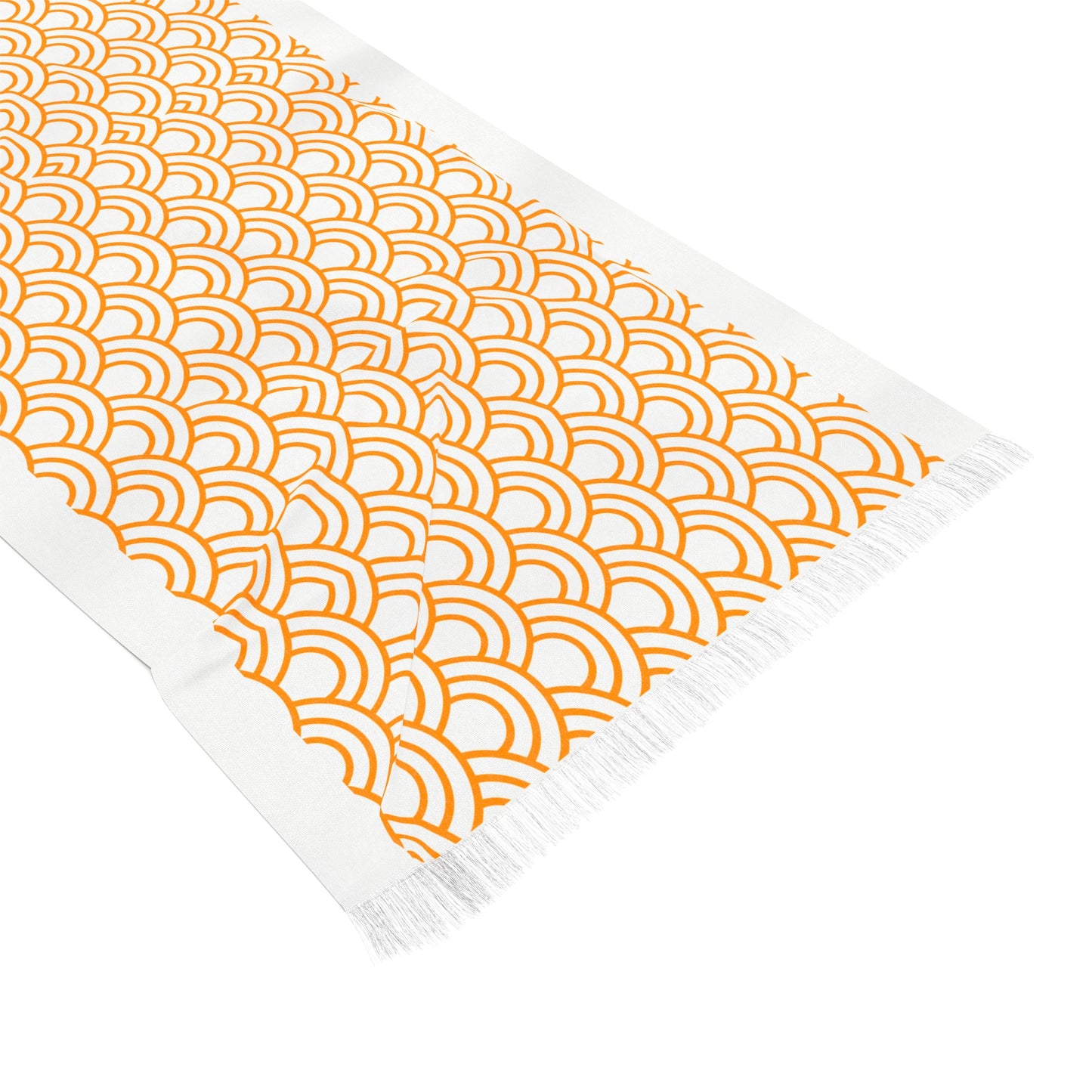 Elegant Wave Pattern Light Scarf, Trendy Fashion Accessory, Spring Summer Wear, Lightweight Shawl, Perfect Gift for Her