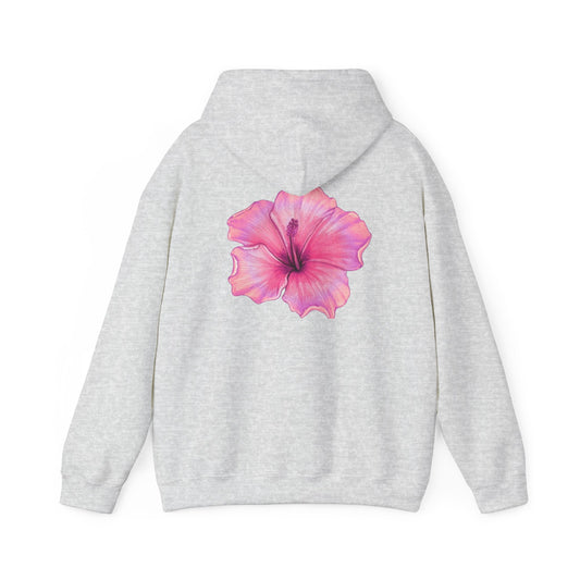 Floral Comfort Hoodie, Unisex Sweatshirt, Nature Lover Gift, Spring Fashion, Casual Wear, Beach Vibes, Gift for Her