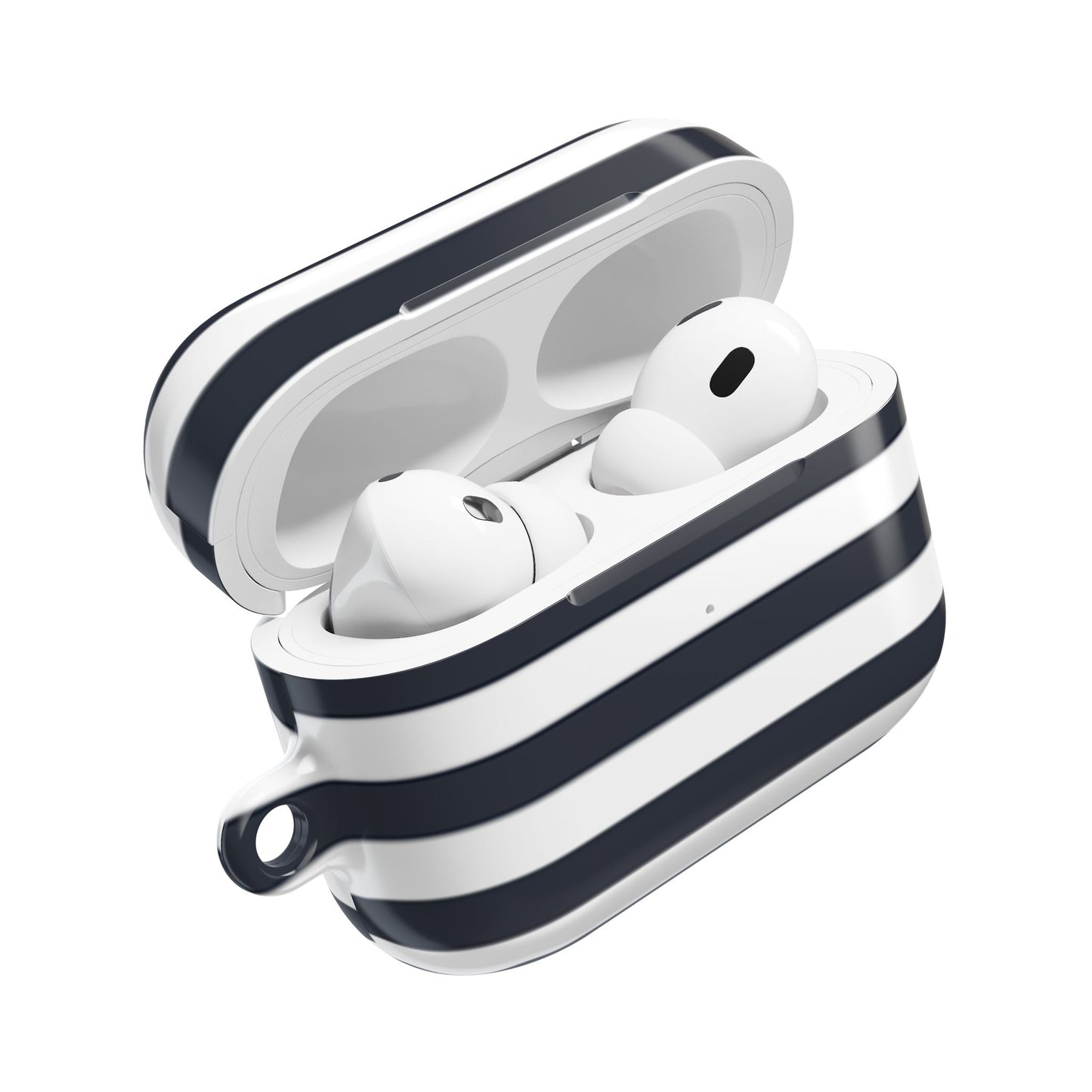 Stylish AirPod Case - Chic Striped Design, Protective Cover for Wireless Earbuds, Perfect Gift for Music Lovers, Trendy Accessory