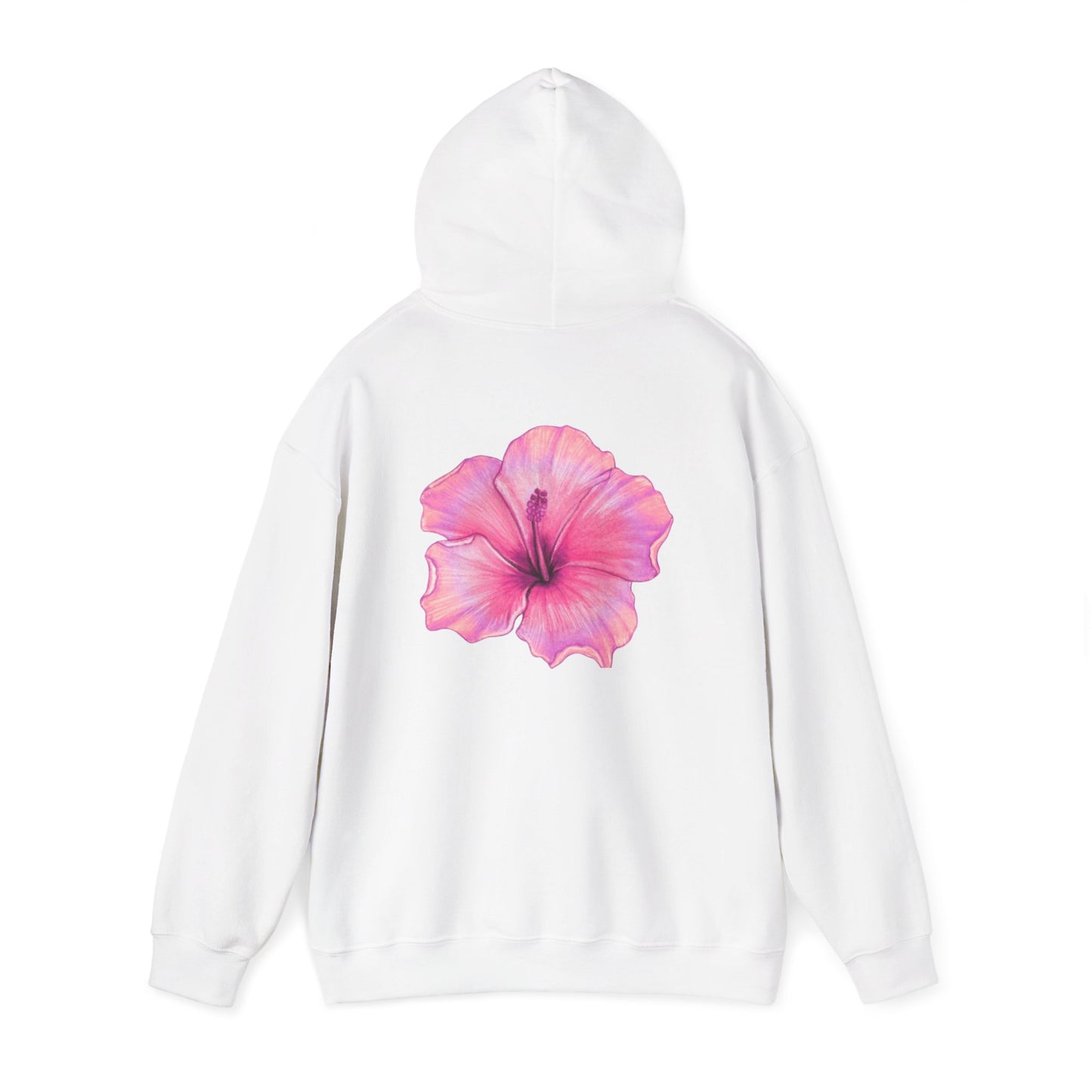 Floral Comfort Hoodie, Unisex Sweatshirt, Nature Lover Gift, Spring Fashion, Casual Wear, Beach Vibes, Gift for Her