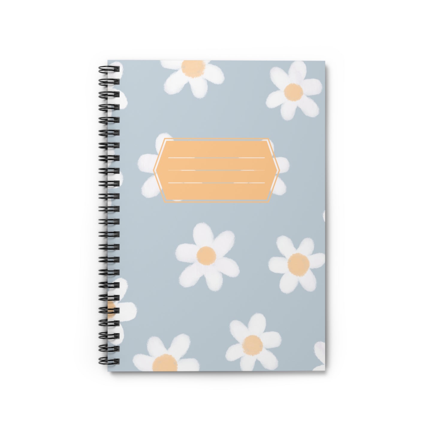 Daisy Spiral Notebook - Floral Design, Perfect for Journaling, School, Gifts, Stationery, Back to School, Note-taking