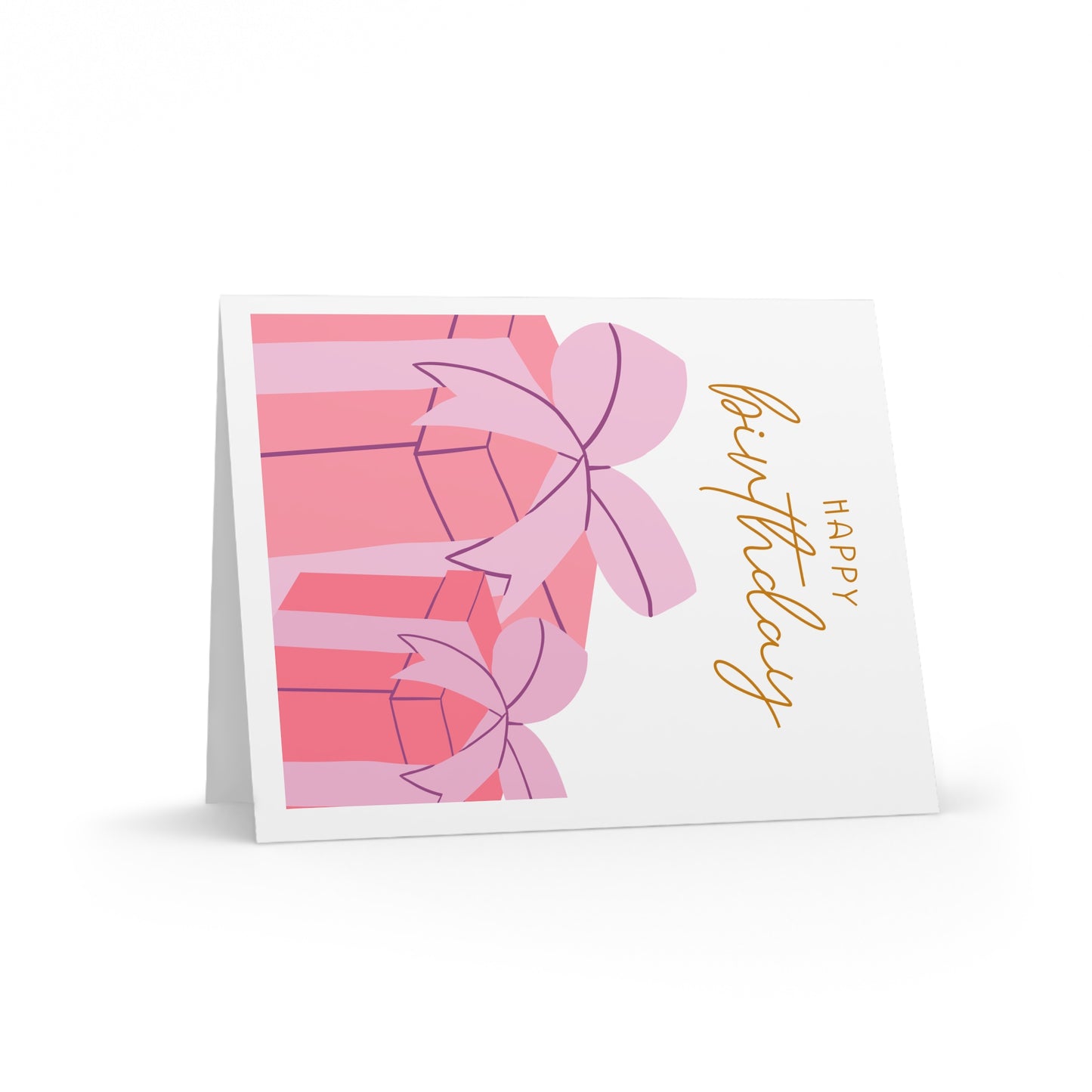 Birthday Greeting Cards Set - Happy Birthday Cards for Celebrations, Party Invitations, Thank You Cards, Gift Enclosures, Card Pack