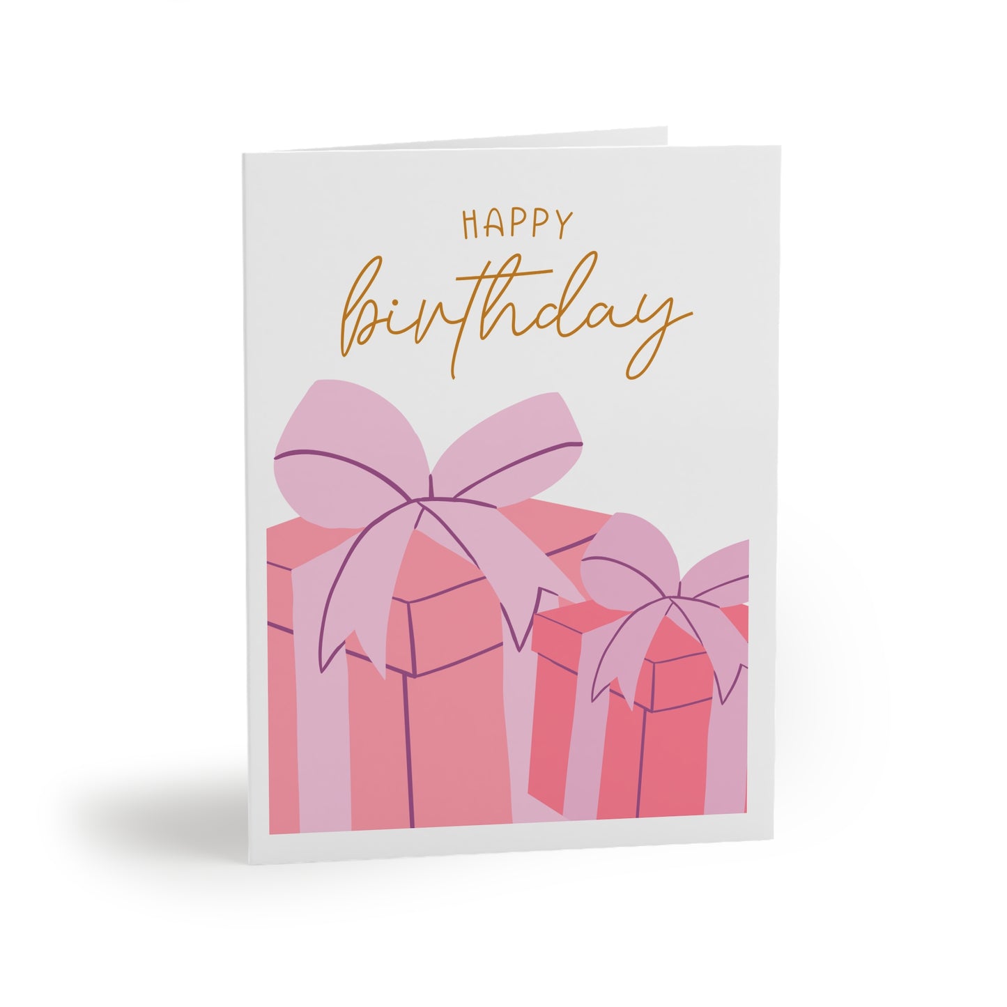 Birthday Greeting Cards Set - Happy Birthday Cards for Celebrations, Party Invitations, Thank You Cards, Gift Enclosures, Card Pack