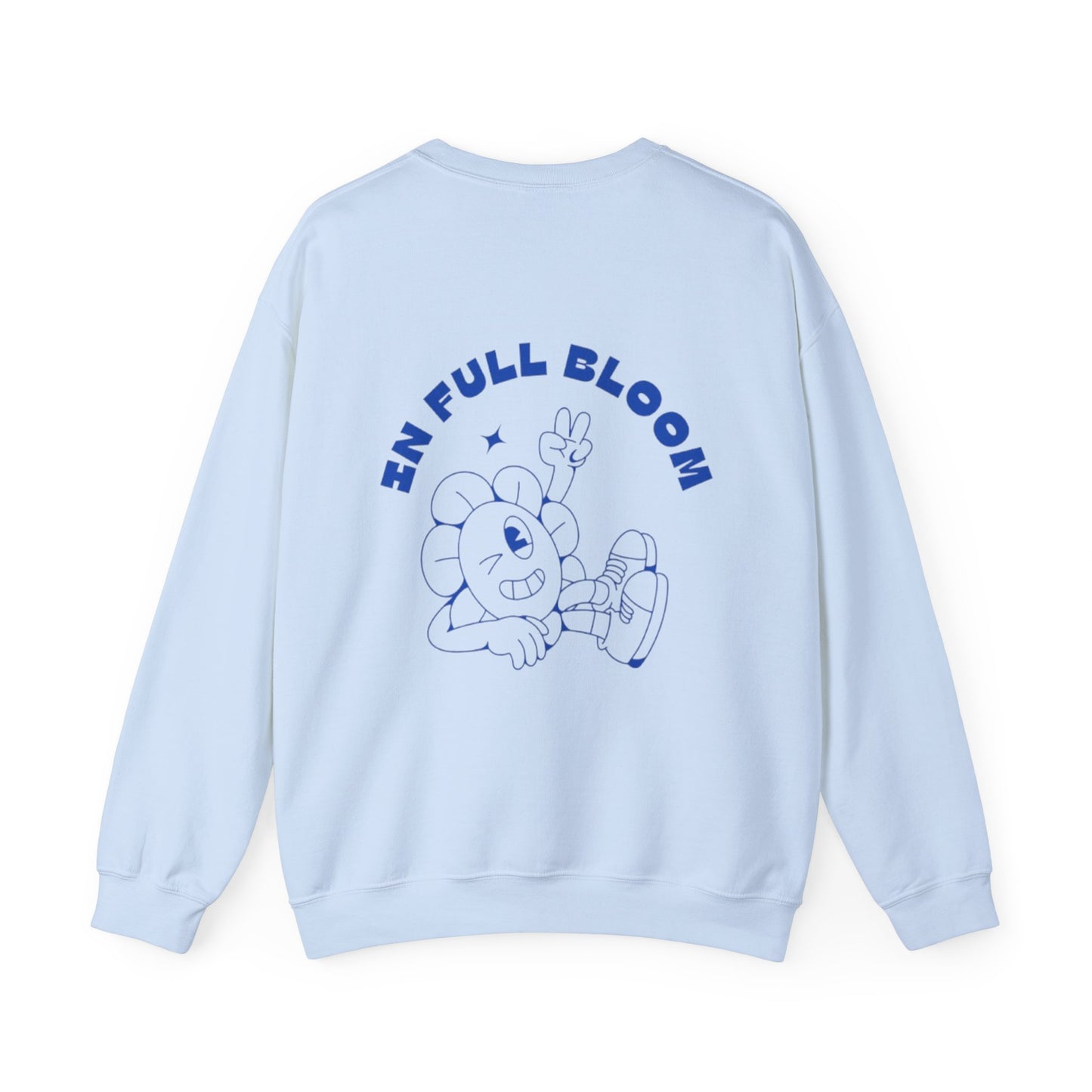 Unisex Heavy Blend Sweatshirt - In Full Bloom, Cozy Crewneck for Spring, Gift for Garden Lovers, Trendy Casual Outfit, Comfortable Layering