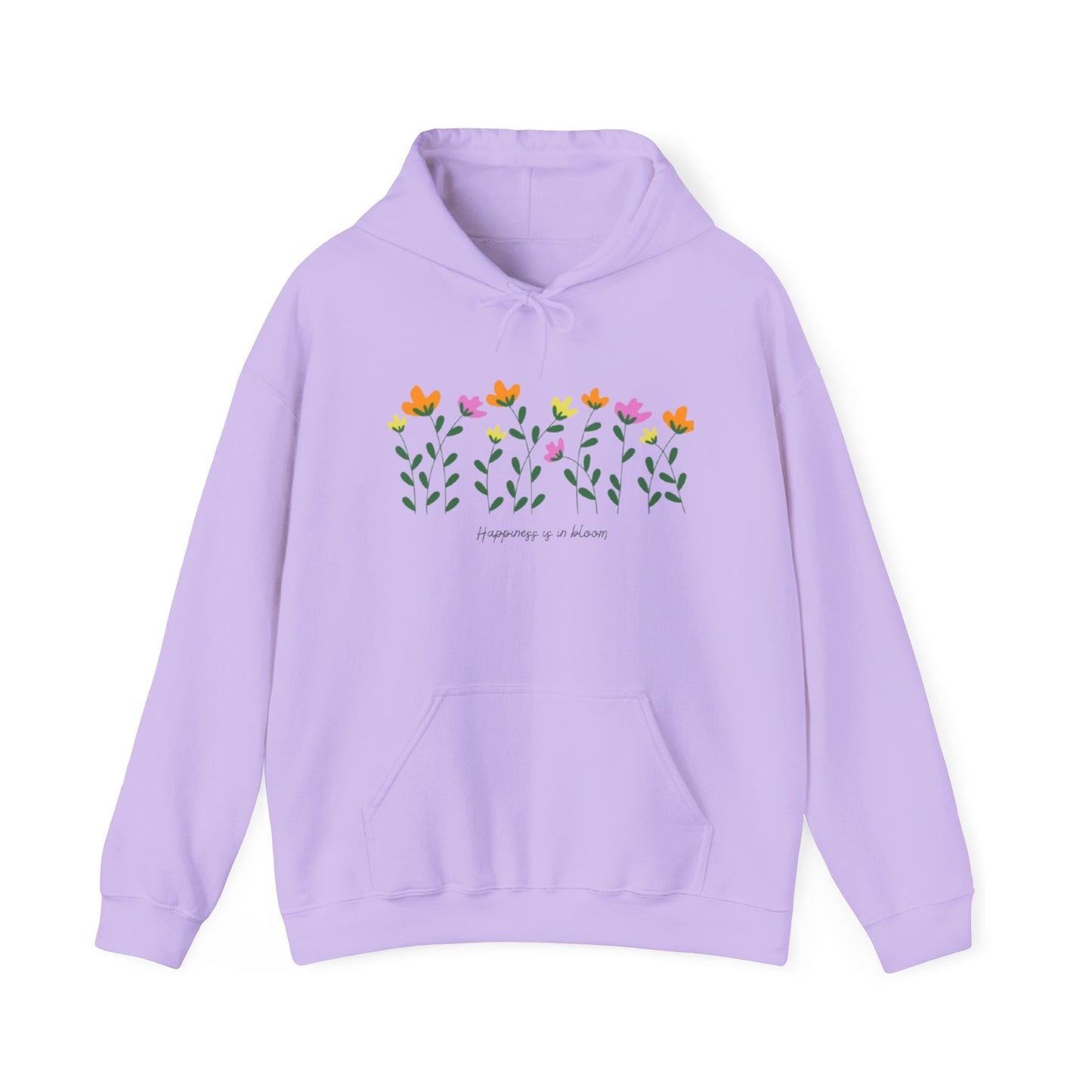 Floral Spring Hoodie, Cozy Unisex Pullover, Flower Sweatshirt, Perfect for Gift, Nature Lover Hooded Sweatshirt, Warm Spring Apparel