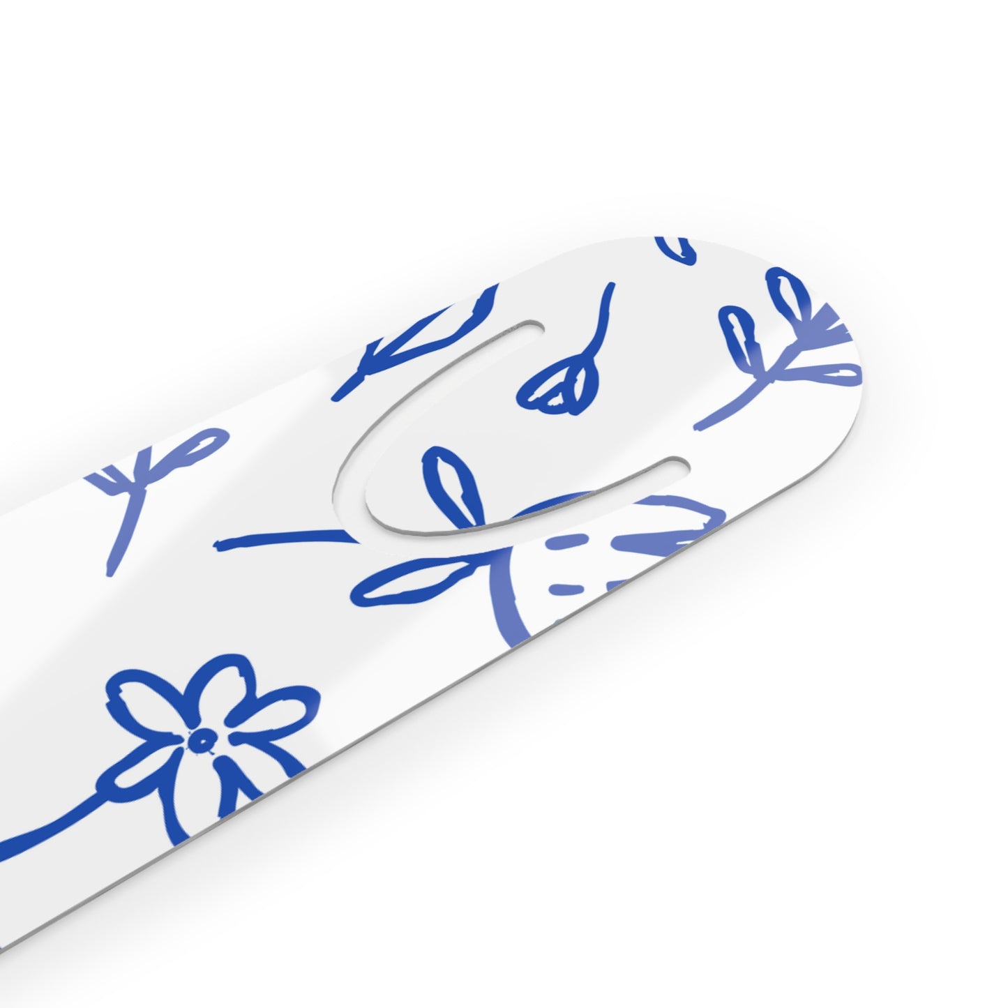 Floral Design Bookmark, Botanical Bookmark, Reading Gift, Book Lover Accessory, Gift for Teachers, Handmade Bookmark